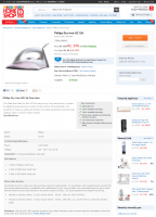 Philips Dry Iron GC136 Homeshop18 Review