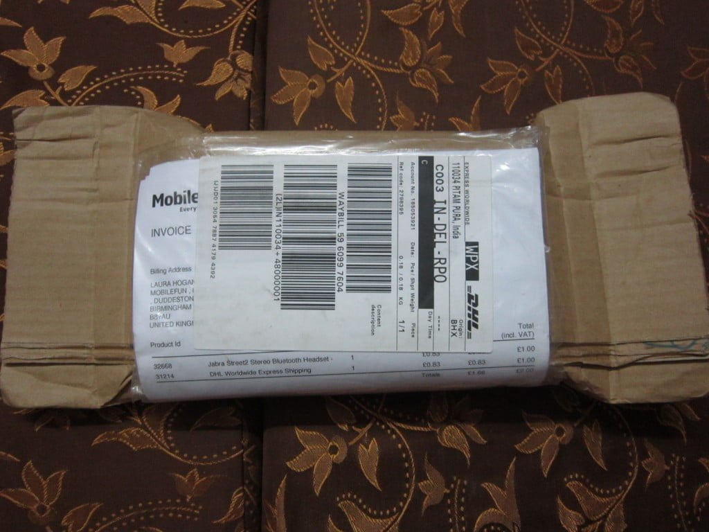 Jabra Street2 DHL Packing Jabra Street2 DHL Packing