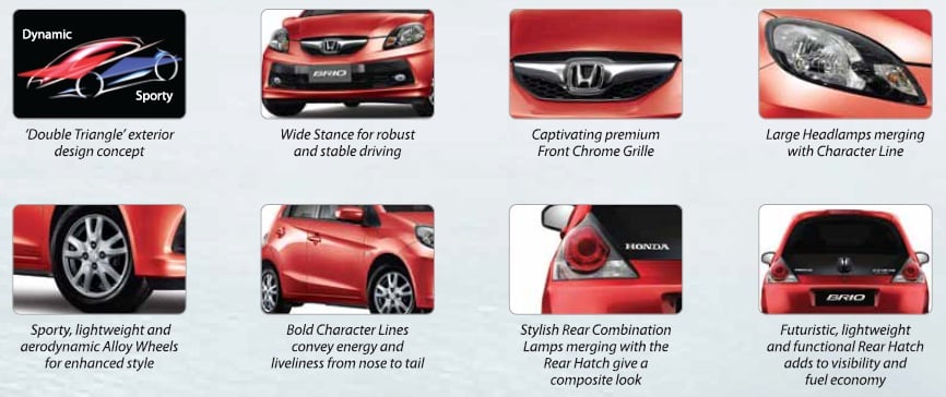 Honda Brio Exterior