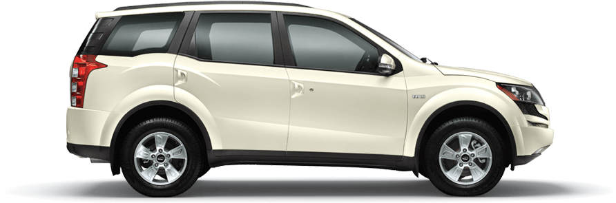 Mahindra XUV 500 Satin White Color