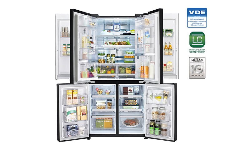 LG Dual door-in-door refrigerator