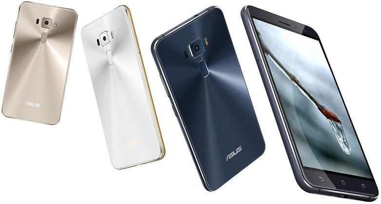 Zenfone 3 front and back