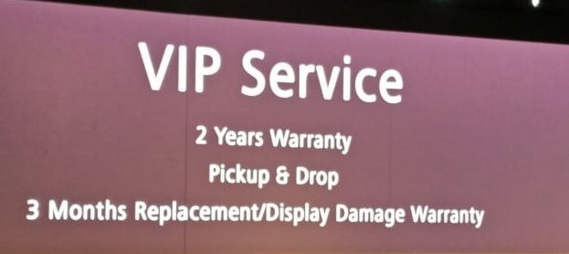 Huawei P9 Warranty terms