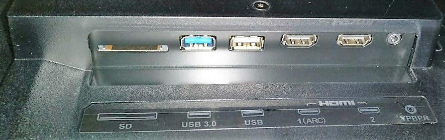 LeEco TV USB Input
