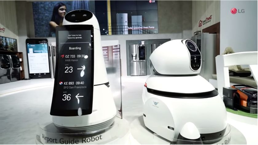 LG Airport Robot Introduced at Incheon International Airport, Seoul