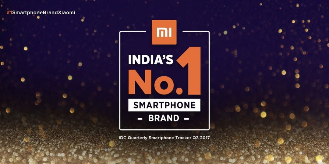 Xiaomi Becomes The Top Smartphone Vendor In India
