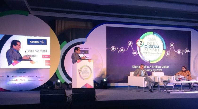 Suresh Prabhu at 12th India Digital Summit