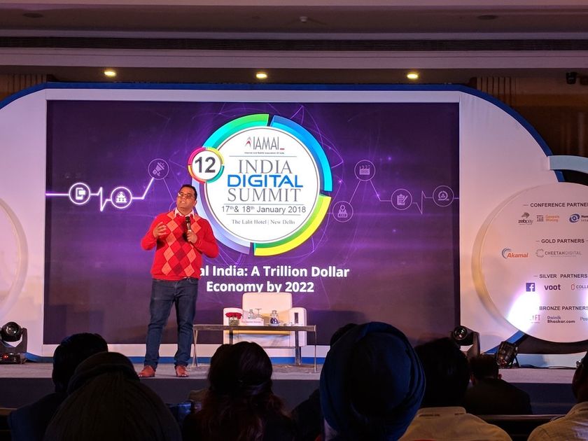 Vijay Shekhar Sharma at 12th India Digital Summit