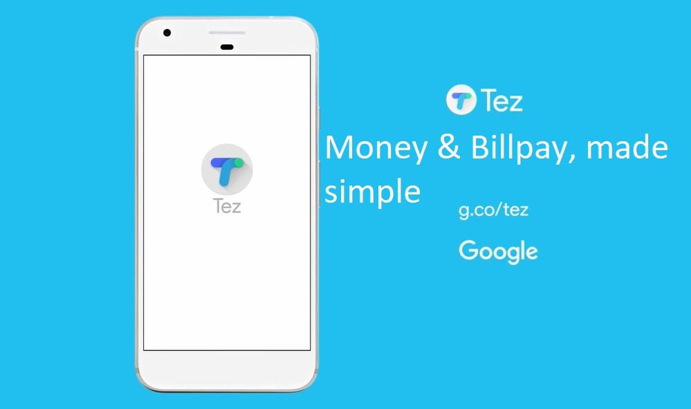 Tez By Google- Payment and Billpay