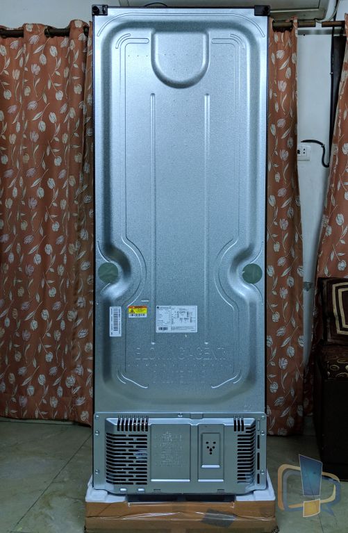 LG Inverter Linear Refrigerator Back