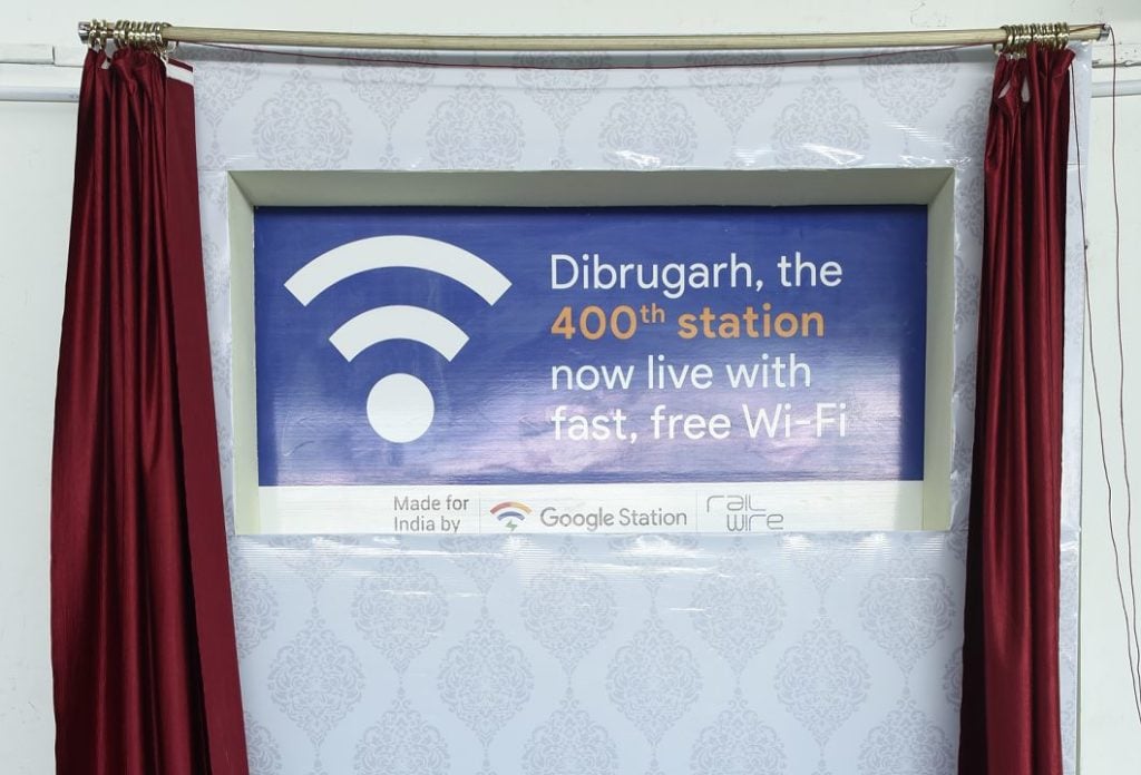 Google & RailTel’s RailWire Wi-fi Now Available At 400 Stations