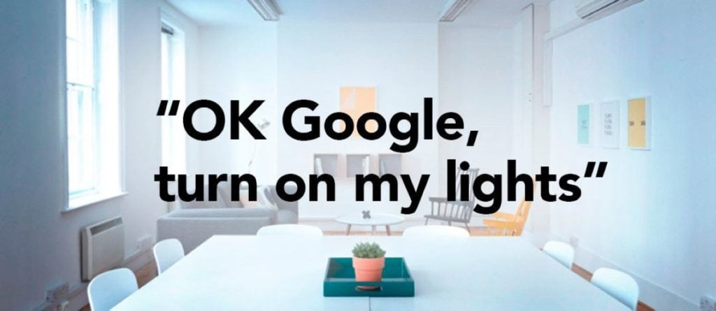 ok google turn on bedroom lights