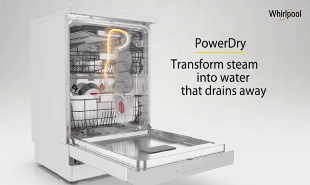 Whirlpool Dishwasher PowerDry