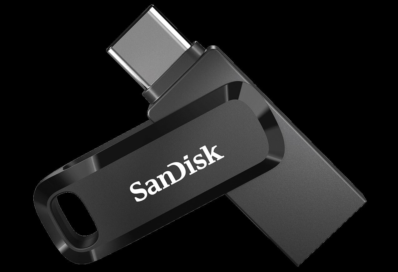 Sandisk ultra dual drive go usb type c обзор