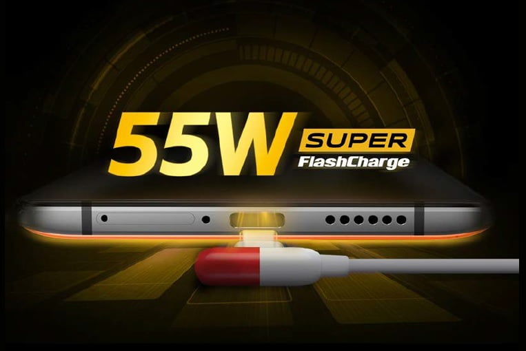 iQOO 3 55W Super FlashCharge