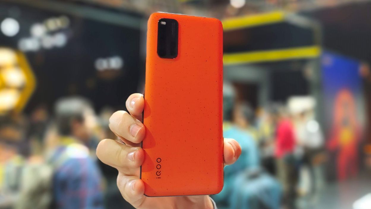 iqoo 3 orange color