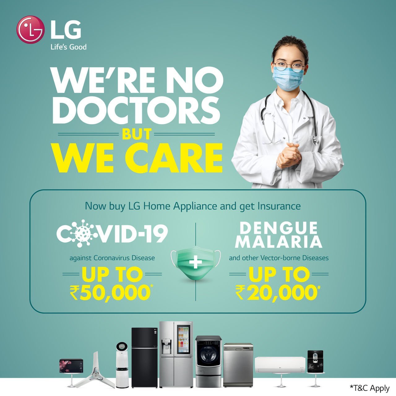LG Offers Health Insurance Bundled With Its Home Appliances