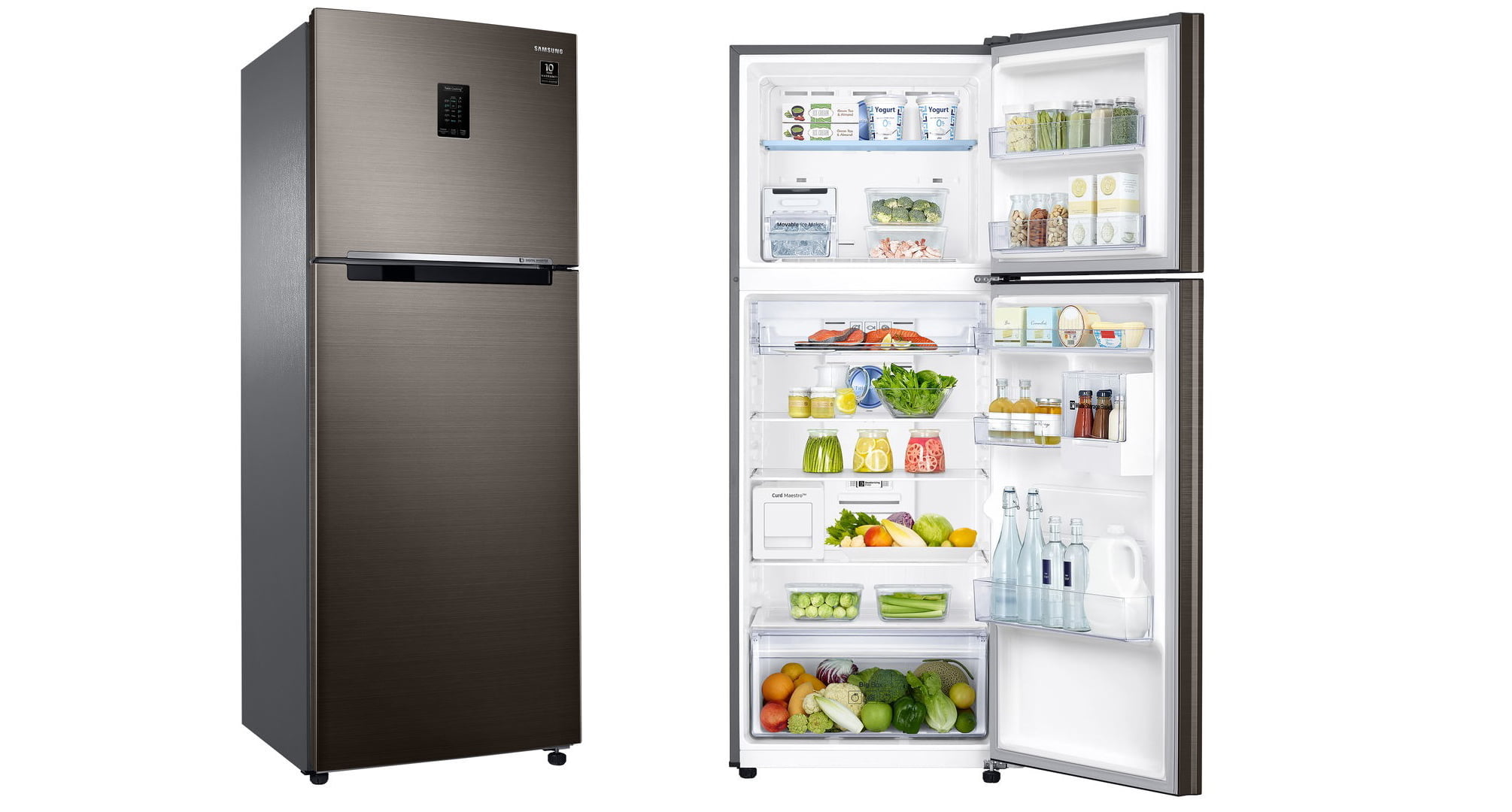 Samsung new refrigerator store curd maestro price