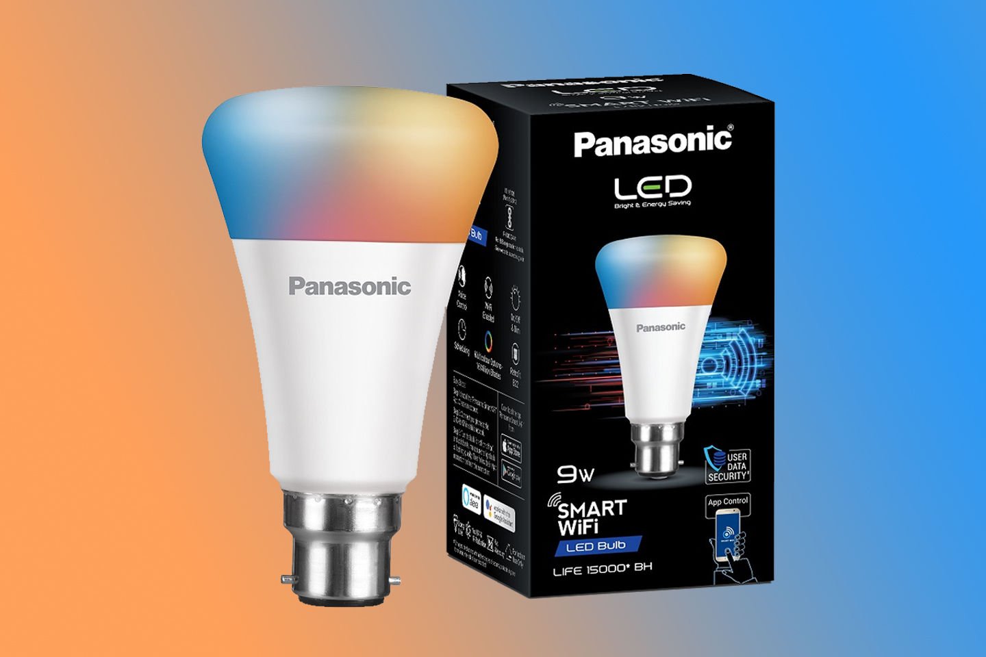 Panasonic smart wifi led outlet bulb