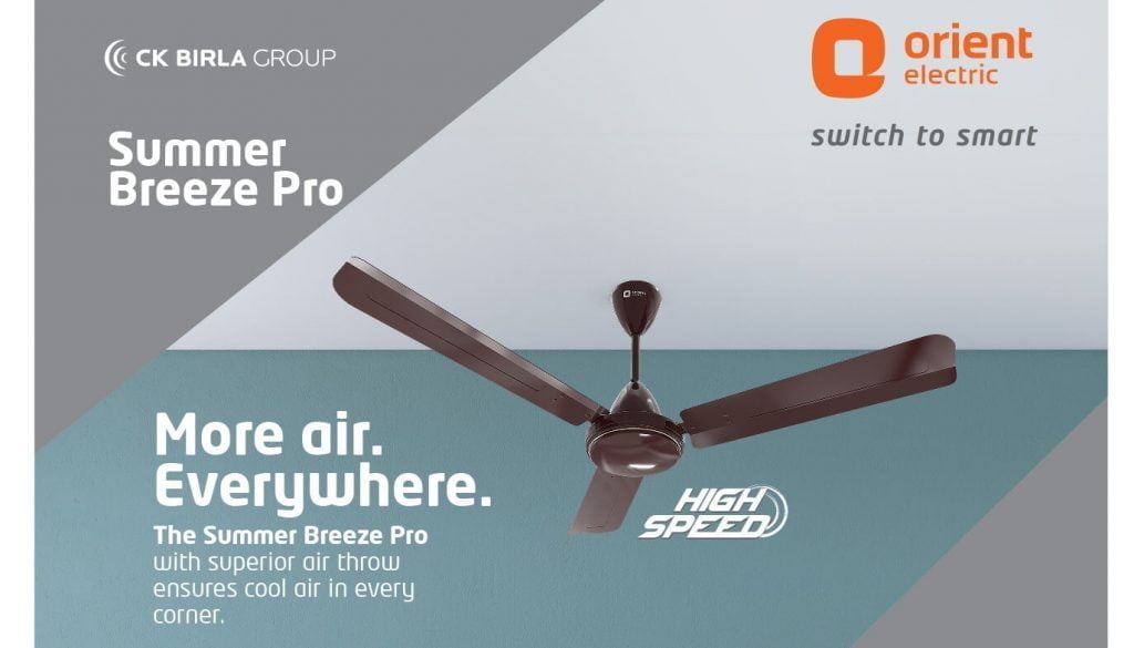Orient Summer Breeze Pro High-Speed Ceiling Fan Orient Summer Breeze Pro High-Speed Ceiling Fan