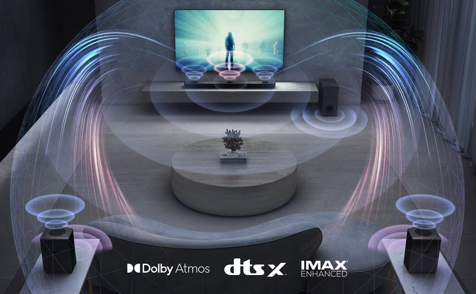 LG's latest high-end soundbars support IMAX Enhanced (Model supporting IMAX Enhanced: S95QR)